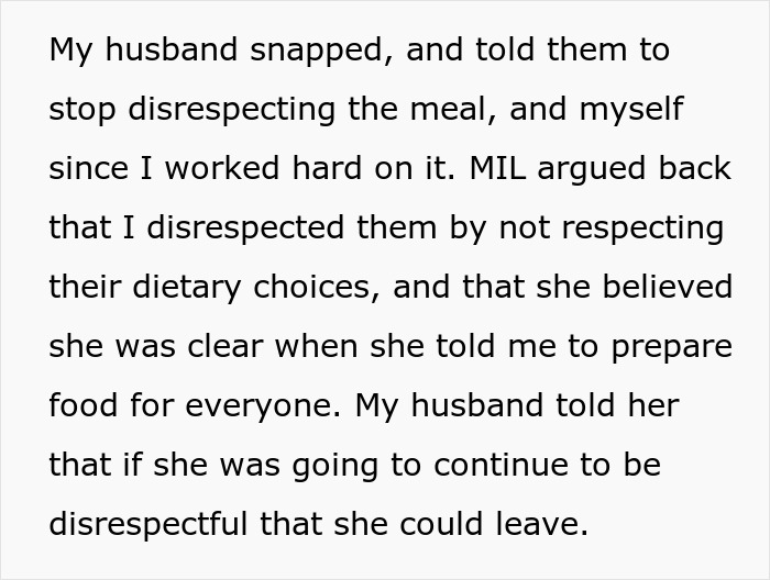 Family freaks out over vegetarian host not preparing ham for Christmas, causing tension and disrespect during holiday meal.