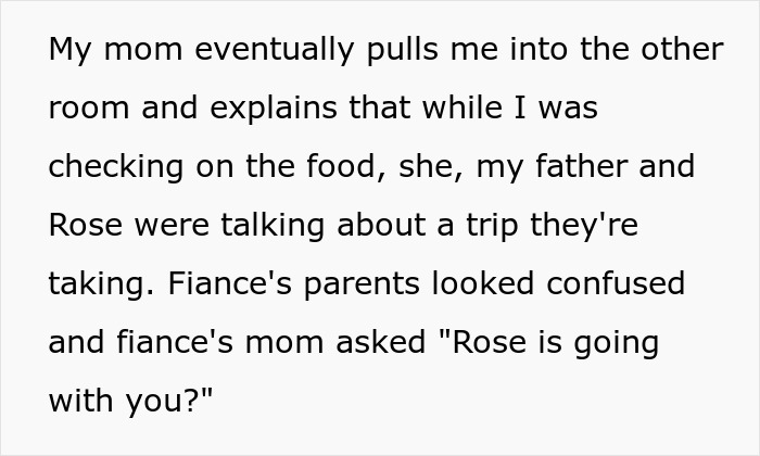 Woman rethinks engagement after fianc&eacute;&rsquo;s lie about her family causes conflict during holiday dinner conversation.
