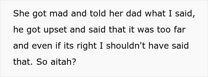 Text excerpt discussing conflict between stepmom and pregnant stepdaughter, referencing a harsh reality check situation. Text excerpt discussing conflict between stepmom and pregnant stepdaughter, referencing a harsh reality check situation.