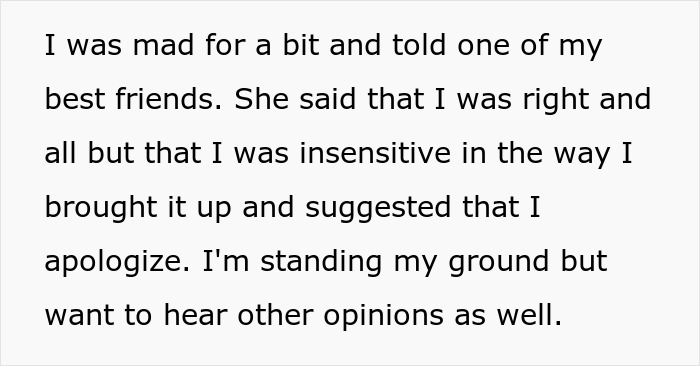 Text message expressing frustration with a coworker preaching body positivity while skinny-shaming, seeking opinions.