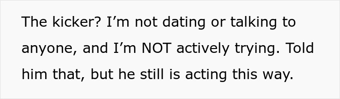 Text excerpt discussing a man pushing for open marriage and dealing with feelings of insecurity and challenges. Text excerpt discussing a man pushing for open marriage and dealing with feelings of insecurity and challenges.