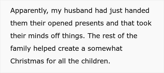 Mom runs away from her 3 kids on Christmas but family helps create a memorable Christmas for all the children.