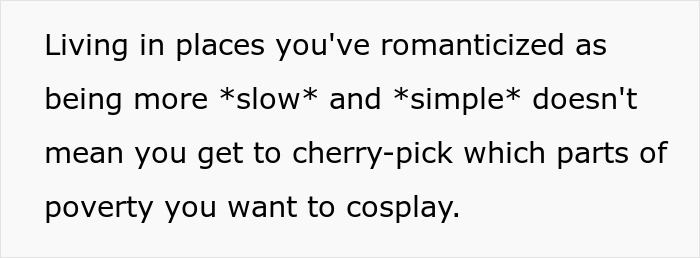 Person moves to an African country seeking simple lifestyle, faces unexpected challenges and disillusionment with reality.