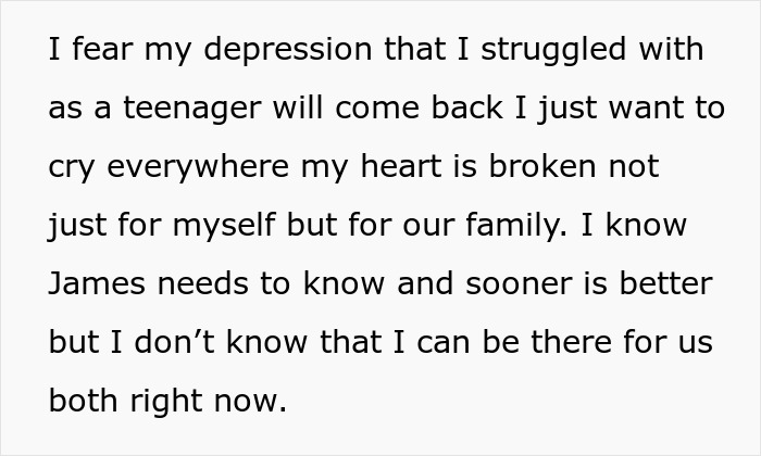 Man unsure if affair partner&rsquo;s baby is his child or grandchild struggles with family and relationship doubts.