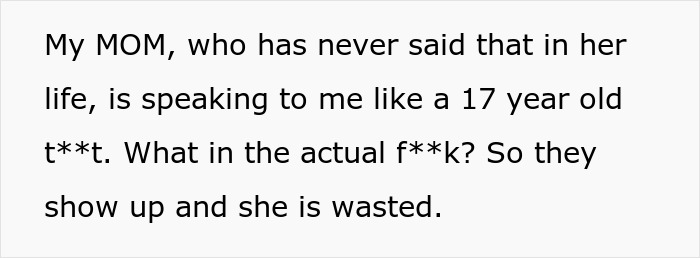 Text excerpt showing a woman feeling regret after blowing up at family during Thanksgiving dinner disruption. Text excerpt showing a woman feeling regret after blowing up at family during Thanksgiving dinner disruption.