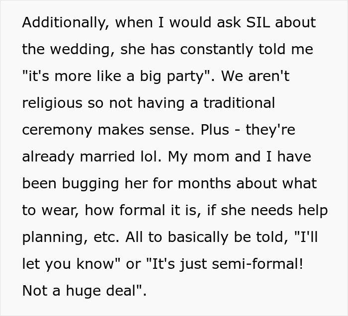 Bride asks groom&rsquo;s sister to be wedding photographer for free, highlighting the audacity and family wedding dynamics.