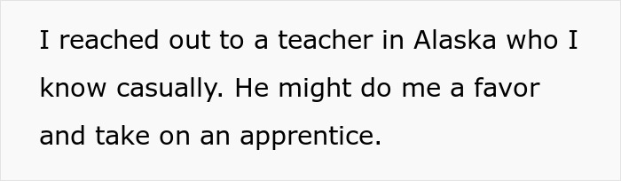 Text on screen showing a man upset as dad didn’t pass on his craft skills while half-bros start a business using them. Text on screen showing a man upset as dad didn’t pass on his craft skills while half-bros start a business using them.