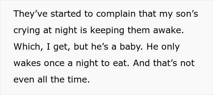 Text excerpt about a woman trying to help her brother and his wife, facing entitled behavior complaints about her baby. Text excerpt about a woman trying to help her brother and his wife, facing entitled behavior complaints about her baby.