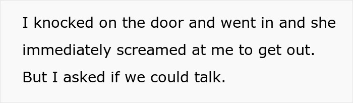 Text excerpt showing a tense conversation as part of a woman hospitalized after family&rsquo;s intervention over obsession with brother.