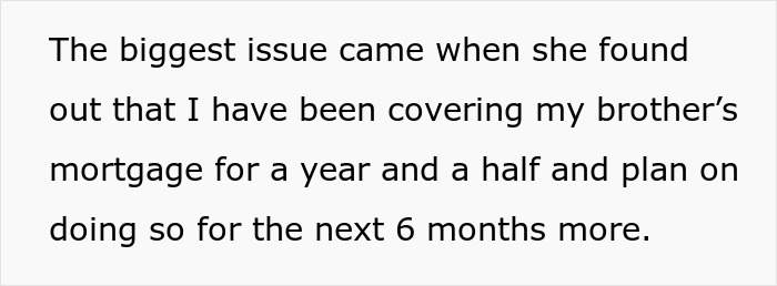 Text excerpt discussing financial strain and debt impacting a groom's relationship during wedding planning. Text excerpt discussing financial strain and debt impacting a groom's relationship during wedding planning.