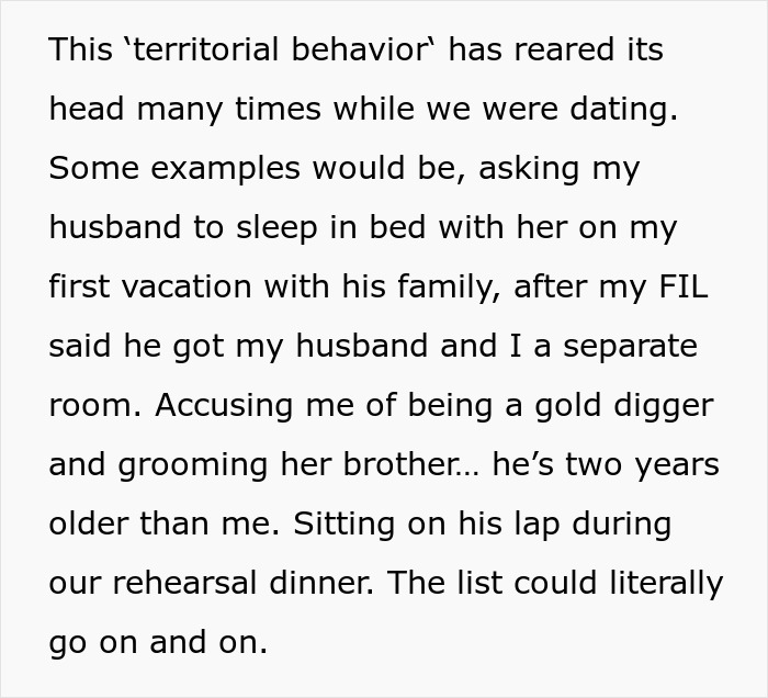 Text describing a woman hospitalized after family&rsquo;s intervention over her obsession with her brother revealing uncomfortable truth.