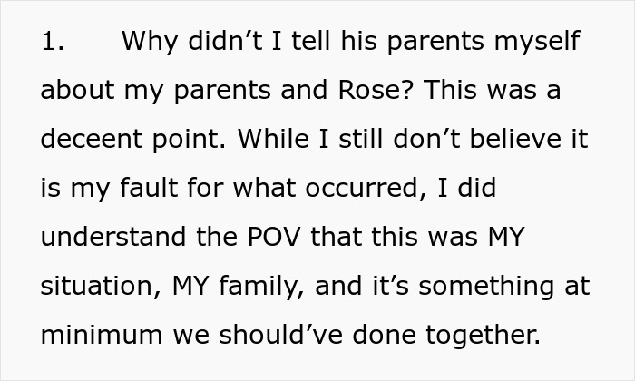 Woman rethinks engagement after fianc&eacute; lies about her family during tense holiday dinner conversation.