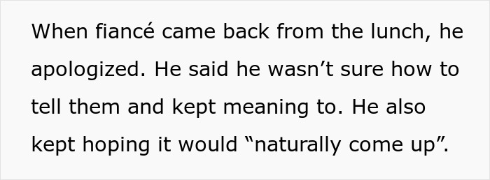 Woman rethinks engagement after fianc&eacute;&rsquo;s lie about her family causes tension during holiday dinner conversation.