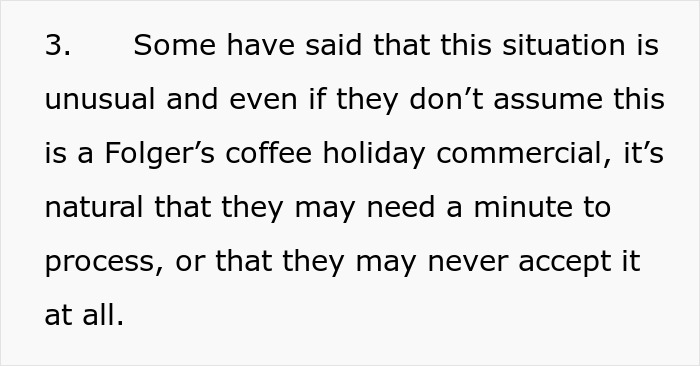 ALT text: Woman rethinks her engagement after fianc&eacute;&rsquo;s lie about family is exposed during holiday dinner conversation