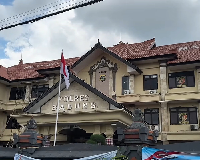 Police station building with flagpole in front, related to Bonnie Blue arrested during controversial tour keywords. Police station building with flagpole in front, related to Bonnie Blue arrested during controversial tour keywords.