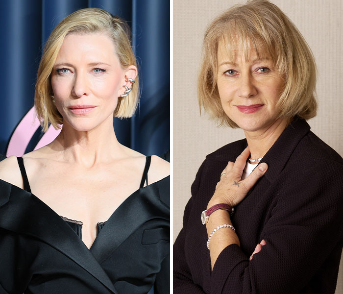 Two actresses from the show Surgeons, showcasing how the same age appears differently across generations.