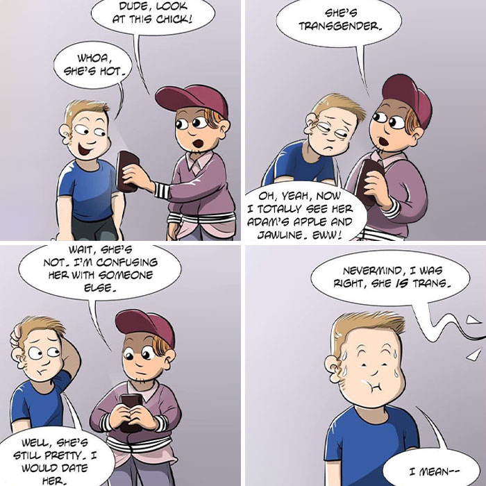 50 Powerful Comics That Reveal Everyday Moments From Trans And Queer Experiences (New Pics)