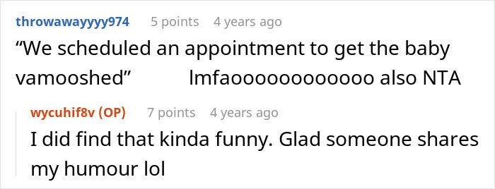 Screenshot of a Reddit conversation discussing feelings about a friend&rsquo;s white baby and adoption preferences.