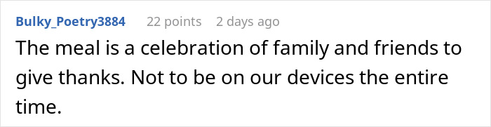 Comment about a Thanksgiving guest leaving without saying goodbye and insisting on getting leftovers the next day. Comment about a Thanksgiving guest leaving without saying goodbye and insisting on getting leftovers the next day.