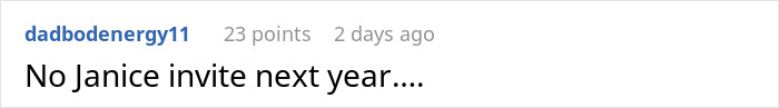 Comment on a forum about an entitled Thanksgiving guest who leaves without saying goodbye and demands leftovers the next day. Comment on a forum about an entitled Thanksgiving guest who leaves without saying goodbye and demands leftovers the next day.