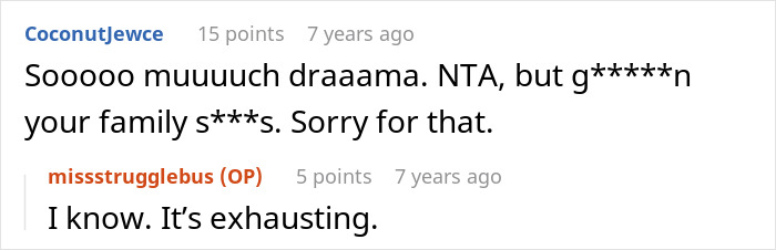 Screenshot of a woman expressing regret after blowing up at family for leaving Thanksgiving dinner. Screenshot of a woman expressing regret after blowing up at family for leaving Thanksgiving dinner.