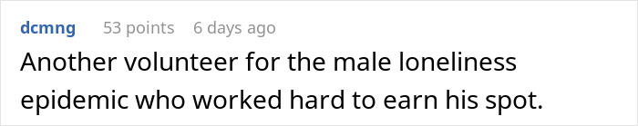 Screenshot of a comment mocking a guy who criticizes his girlfriend for playing video games to unwind as not ladylike.