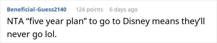 Screenshot of an online comment discussing a plan that relates to protecting a son’s gift amidst family drama. Screenshot of an online comment discussing a plan that relates to protecting a son’s gift amidst family drama.