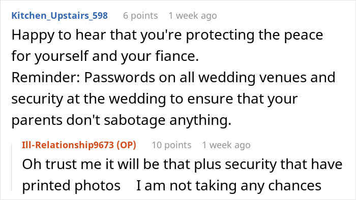 Online discussion about bride’s parents throwing tantrums and being uninvited from the wedding after great aunt’s response. Online discussion about bride’s parents throwing tantrums and being uninvited from the wedding after great aunt’s response.