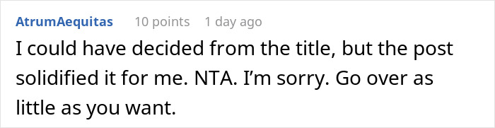 Screenshot of a Reddit comment offering sympathy for an exhausted teen who can't sleep because of autistic siblings Screenshot of a Reddit comment offering sympathy for an exhausted teen who can't sleep because of autistic siblings