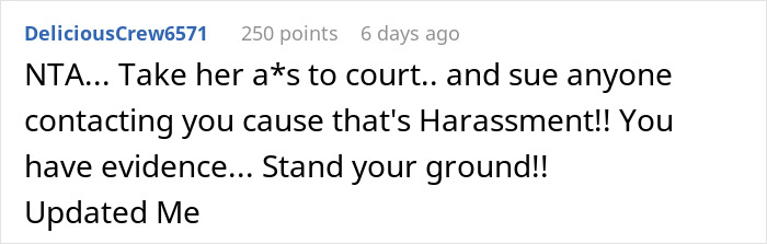 Comment on social media about a makeup artist pretending to be sick on wedding day for easy money, urging legal action.