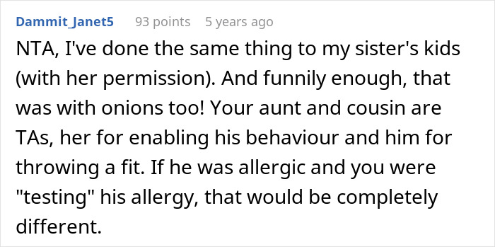 Picky 16YO Devours Cousin&rsquo;s Quiche, Runs Crying To Mom After Learning It Had Onions In It 