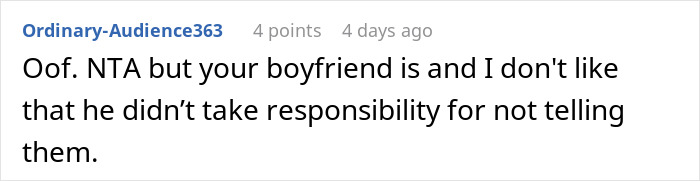 Woman rethinks engagement after fianc&eacute; lies about her family causing conflict during holiday dinner conversation.