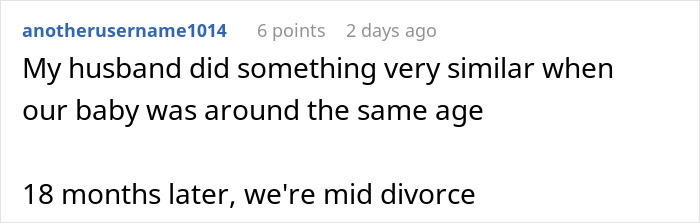 Alt text: Woman rethinks her relationship after boyfriend leaves her with newborn to party over 18 hours.