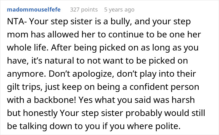 Screenshot of an online comment discussing a guy venting about his girlfriend wanting him to close her closet door.