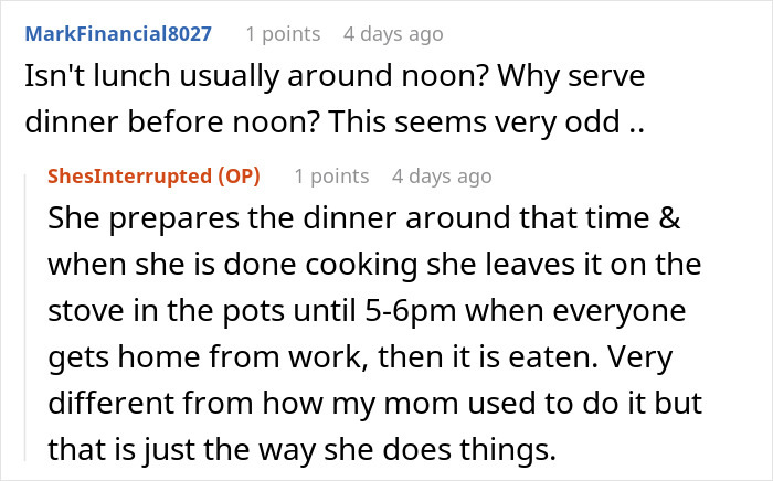 Woman loses appetite after seeing how her mother-in-law prepares chicken causing concern about getting sick