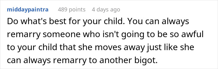 Comment discussing family conflict and transphobic reaction after son comes out, highlighting husband’s feelings of family implosion. Comment discussing family conflict and transphobic reaction after son comes out, highlighting husband’s feelings of family implosion.