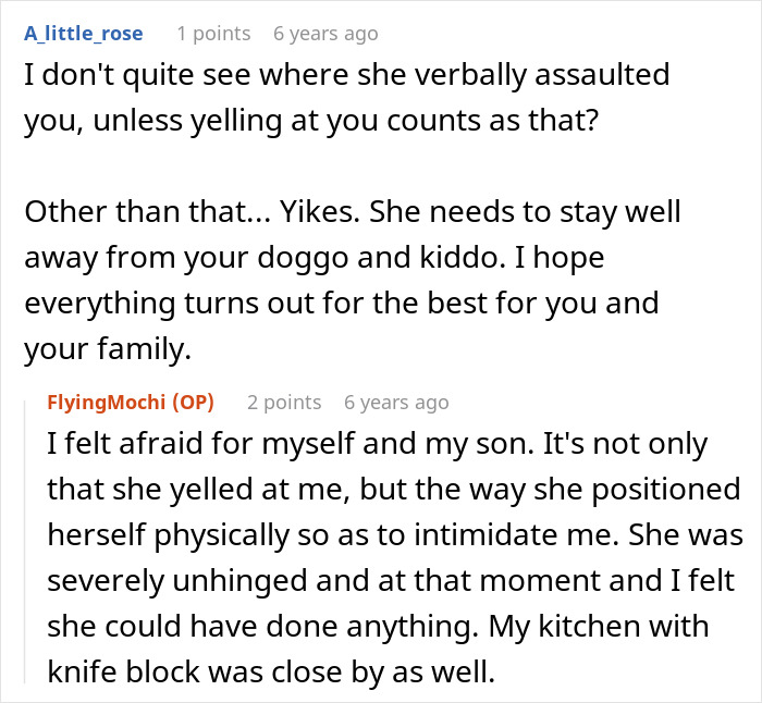 Reddit user discusses MIL poisoning family dog, verbally attacking woman, causing fear and intimidation in their home.