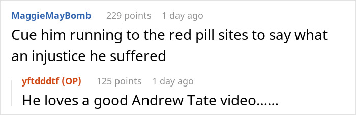 Commenters discussing a toxic man venting about traditional wives and reacting to critiques of his logic online.