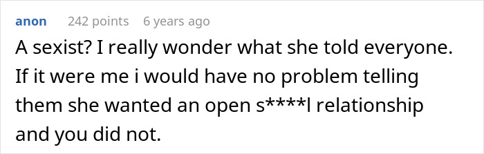 Screenshot of an online comment discussing a fianc&eacute;e&rsquo;s unexpected request causing the man to rethink their relationship.