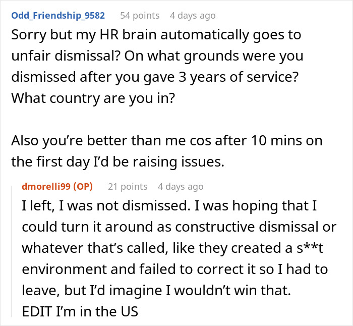 Screenshot of a Reddit conversation about a coworker refusing to stop blasting Christmas music in the office. Screenshot of a Reddit conversation about a coworker refusing to stop blasting Christmas music in the office.
