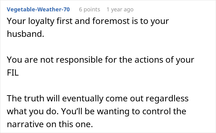 Comment about loyalty and responsibility regarding FIL, reflecting on shock and confusion after his unexpected love confession.