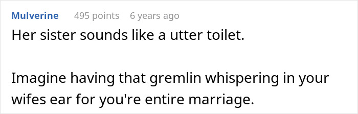 Screenshot of a Reddit comment discussing a difficult relationship issue that makes a man rethink his marriage plans.