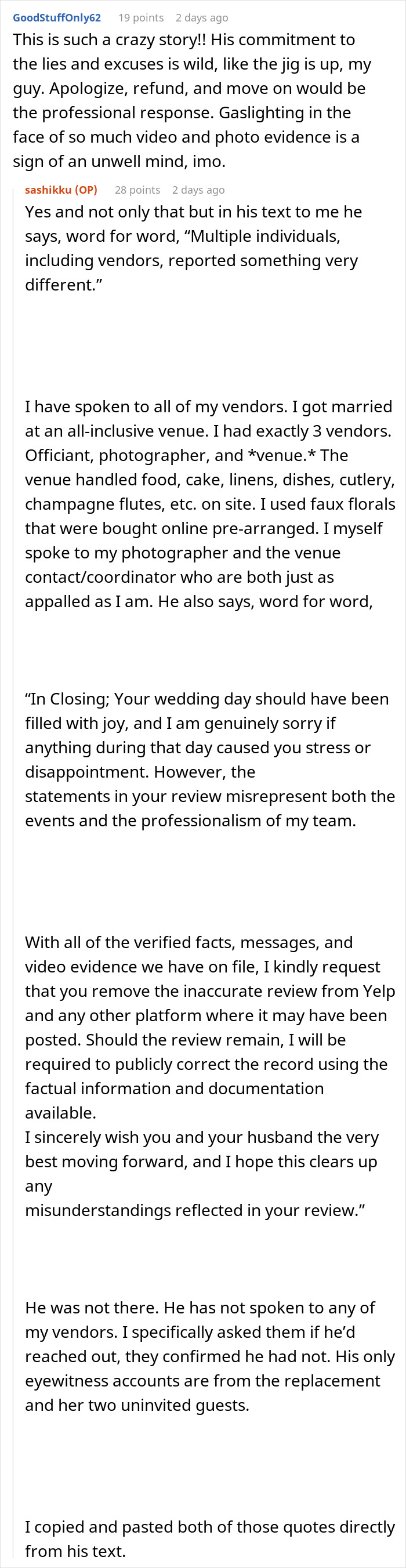 Bride mortified as officiant brings random guest to ceremony and she reacts after catching the bouquet during wedding event