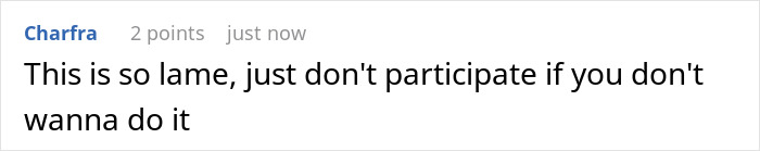 Screenshot of an online comment reacting to a guy stealing his own white elephant gift and getting a refund.