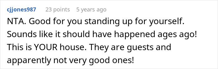 Reddit comment discussing a woman trying to help her brother and his wife but facing entitled behavior. Reddit comment discussing a woman trying to help her brother and his wife but facing entitled behavior.