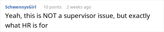 Screenshot of a social media comment discussing HR’s role after woman puts coworker on blast and faces consequences. Screenshot of a social media comment discussing HR’s role after woman puts coworker on blast and faces consequences.