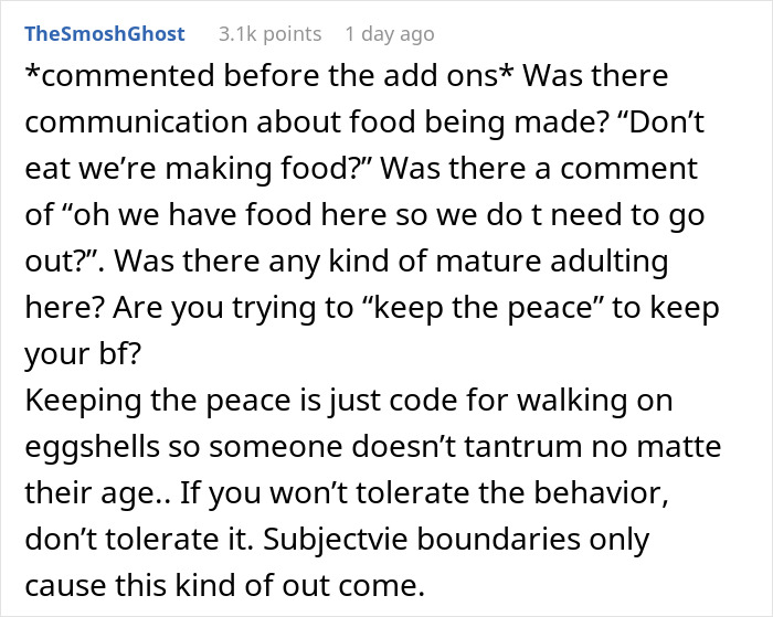 Holiday Visit Turns Sour After Boyfriend’s Son’s GF Makes Shockingly Cruel Comment At Lunch Holiday Visit Turns Sour After Boyfriend’s Son’s GF Makes Shockingly Cruel Comment At Lunch