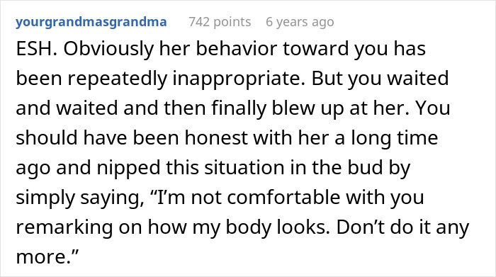 Text post discussing a woman fed up with coworker preaching body positivity and skinny-shaming, expressing frustration.