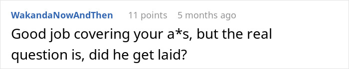 Screenshot of a humorous online comment about a boss making an employee hire his crush and the outcome going wrong. Screenshot of a humorous online comment about a boss making an employee hire his crush and the outcome going wrong.