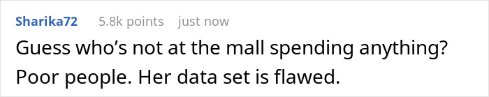 Screenshot of a Reddit comment discussing feeling poor despite receiving monthly fun money from husband.